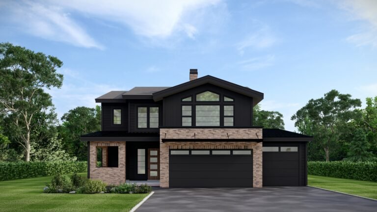 1041 E Snag St, Meridian, ID: front exterior rendering (The Bell by Osprey Homes)