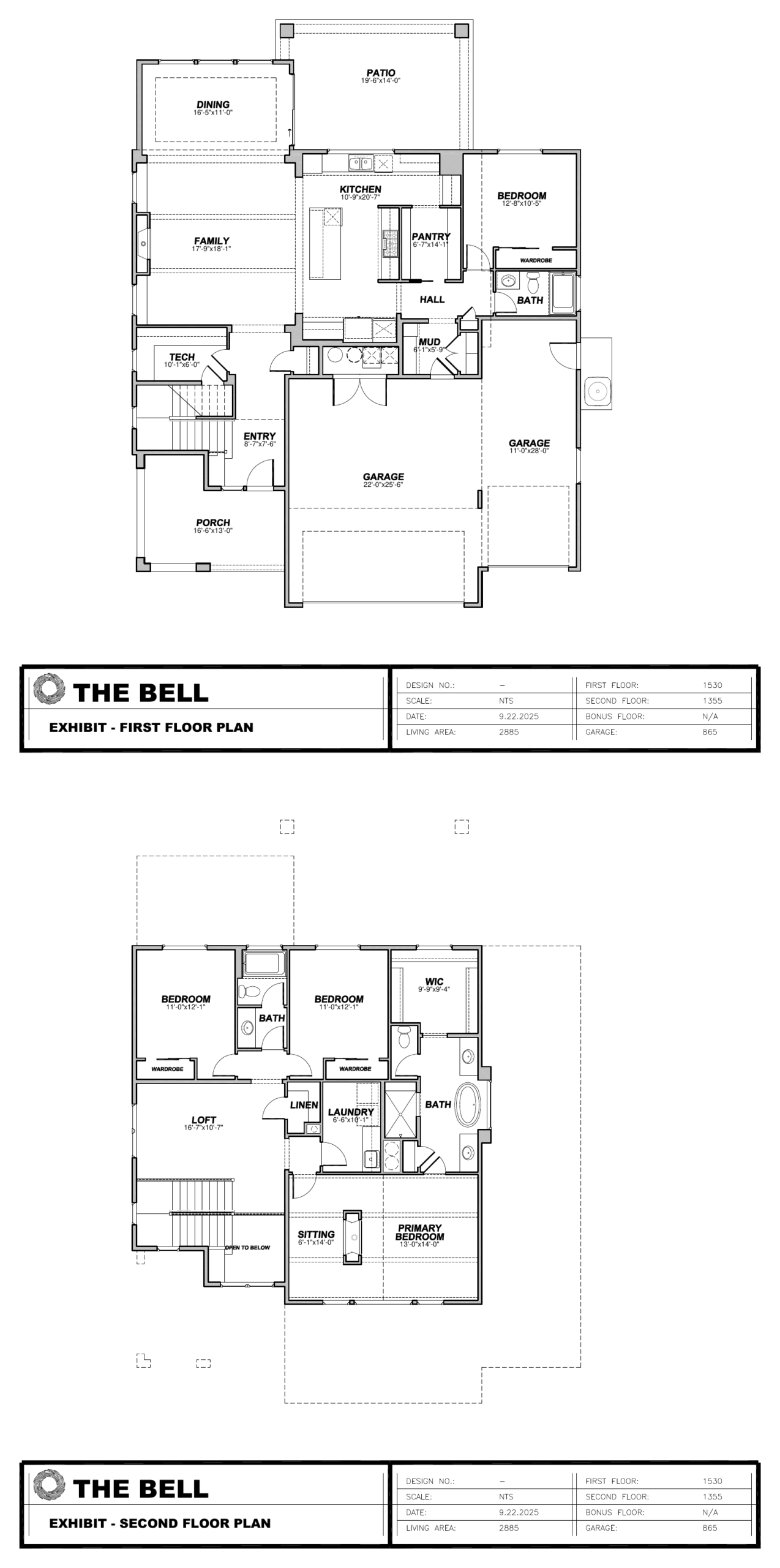 The Bell floor plan